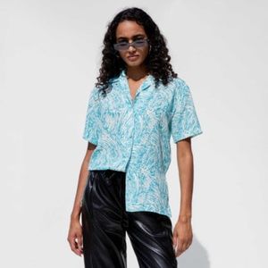 Rachel Comey Ira Shirt in Aqua size 6